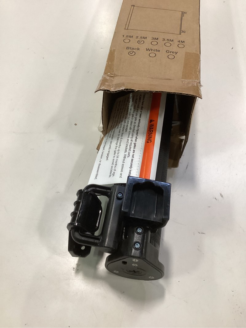 Condition photo showing Good Condition for Huafly 98 Inch Retractable Baby Gates Extra Wide, no Drilling Baby Gates for Large Openings, Child G