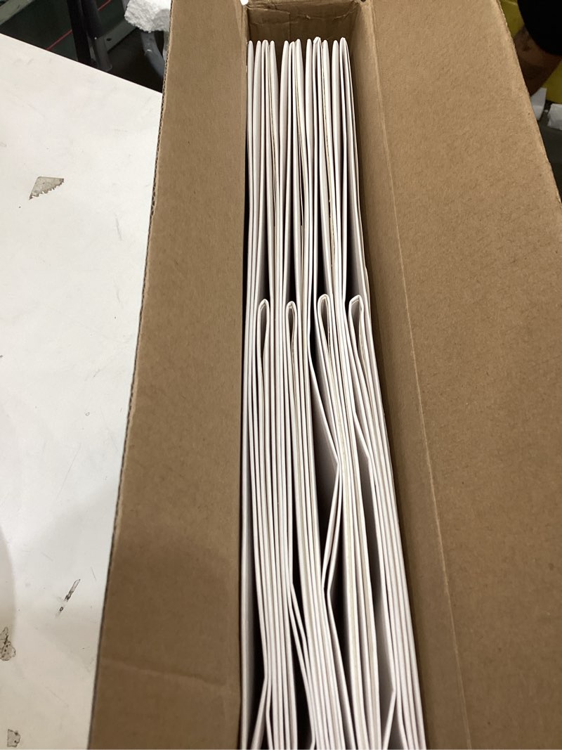 Condition photo showing Good Condition for 30 gallon disposable trash cans for parties, 4 pack extra large portable trash can white pop up trash cans bin, recycle collapsible garbage can bins for party kitchen camping trash can white 4pack - 30 gallon