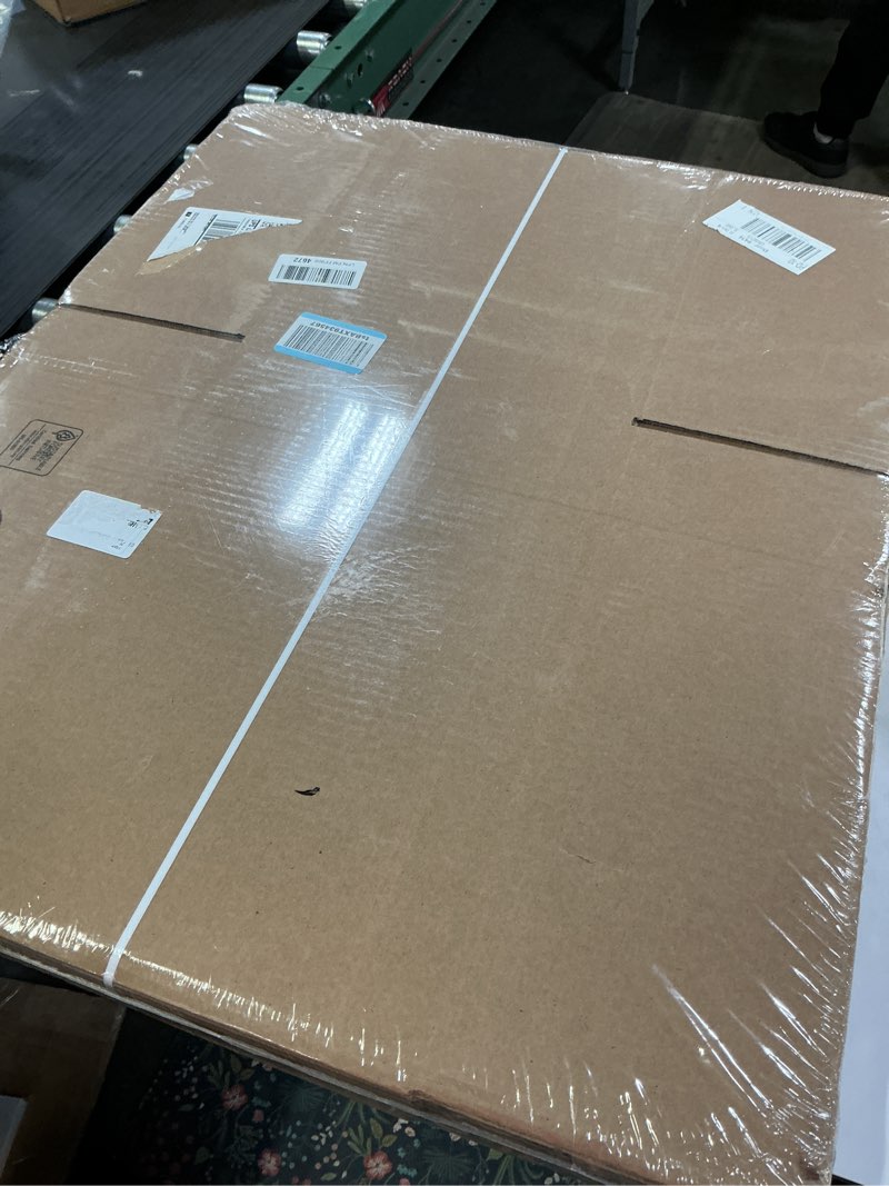 Condition photo showing New/Like New for Amazon Basics Cardboard Moving Boxes for Packing and Shipping, Medium Size, 18" x 14" x 12", Brown, 