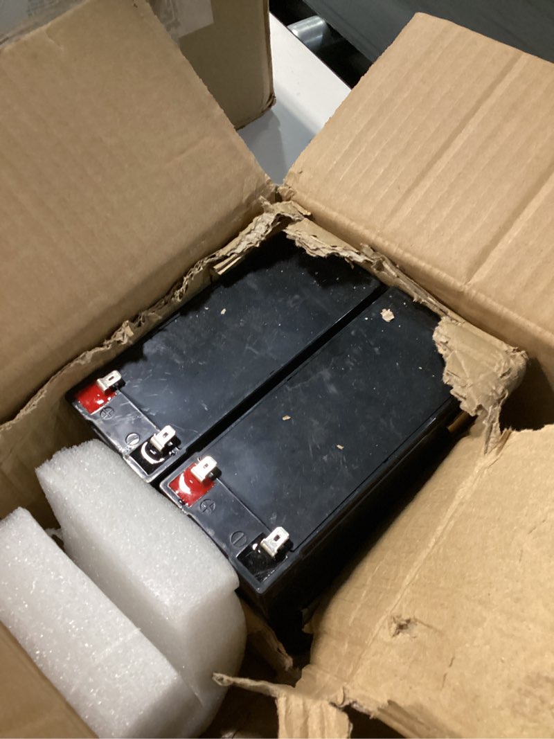 Condition photo showing Good Condition for sefepoder 12v 9ah rechargeable sealed lead acid battery?sla? 2 pack (f2 terminals) 12v 9ah-2pack