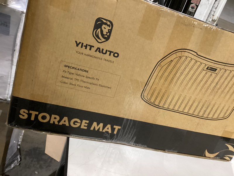 Condition photo showing As Is for YHTAUTO Backrest Cargo Liner Compatible with Chevrolet Tahoe GMC Yukon 2015-2020 Not for XL, TPE All