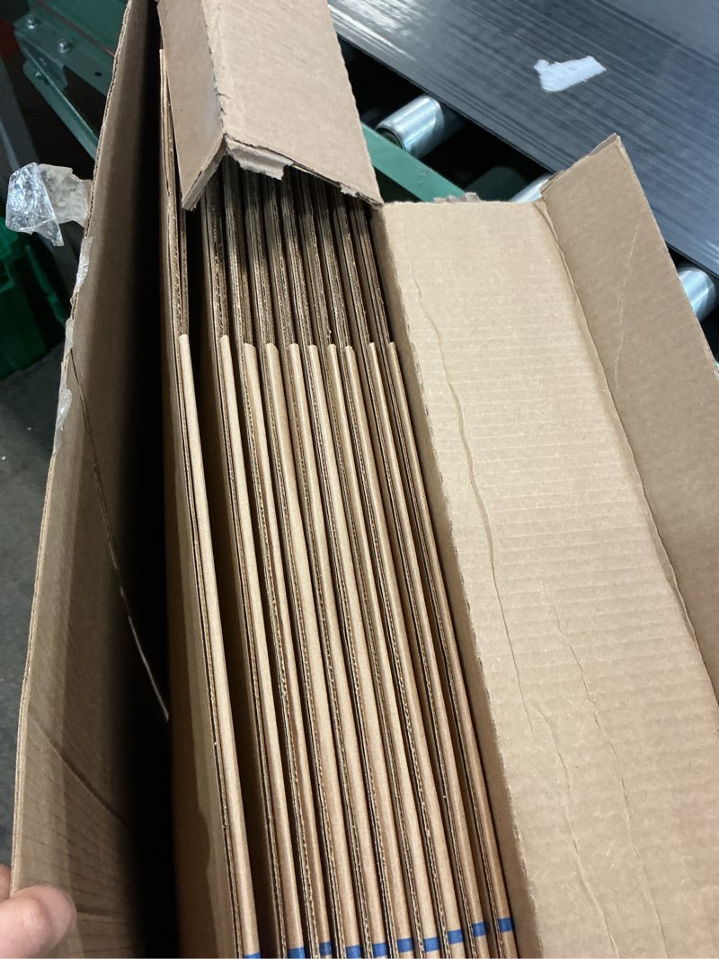 Condition photo showing New/Like New for Bankers Box Large Classic Moving Box 10 Pack, Reinforced Handles, Tape-Free Assembly, Box with Lid, 21-in x 17-in x 17-in (7718202)