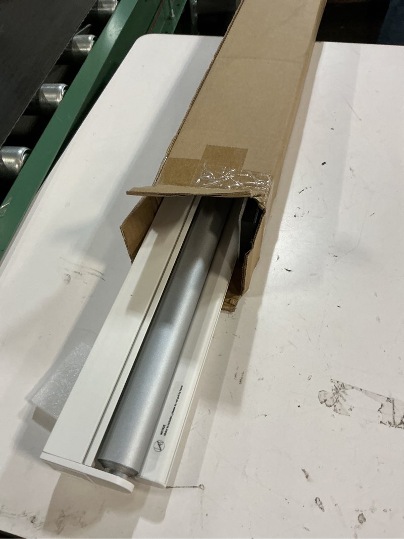 Condition photo showing Good Condition for motorized blackout smart roller blinds with remote control & solar panel - automatic electric shades for windows, compatible with alexa - white,31" w*72" h a-white 31"w x 72"h