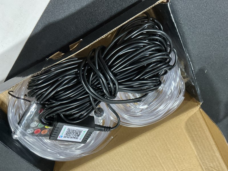 Condition photo showing Good Condition for interior car led lights with wireless app/rf remote control, rgb 6 in 1 ambient lighting kit with 315 inches fiber optic,16 million color neon strip inside sync to music,car decorations accessories