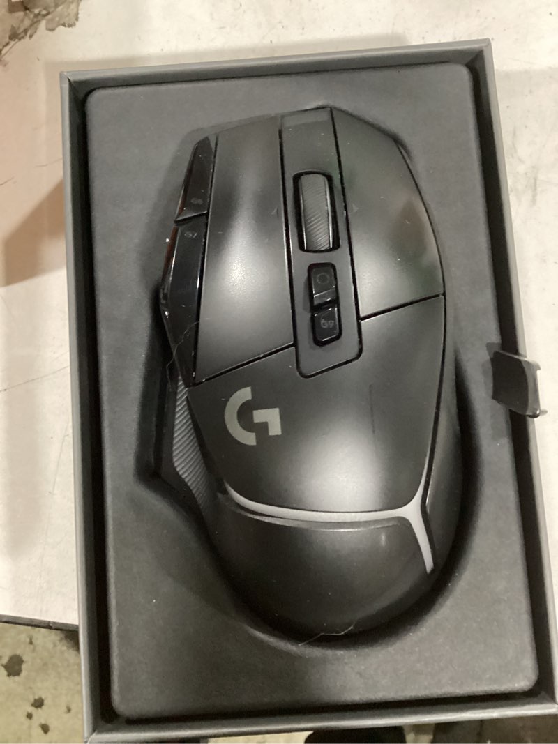 Condition photo showing As Is for Logitech G502 X Plus Wireless Gaming Mouse - LIGHTSPEED Optical, LIGHTFORCE Switches, LIGHTSYNC RGB, HERO 25K Sensor for PC/Mac - Black Black Wireless RGB Mouse