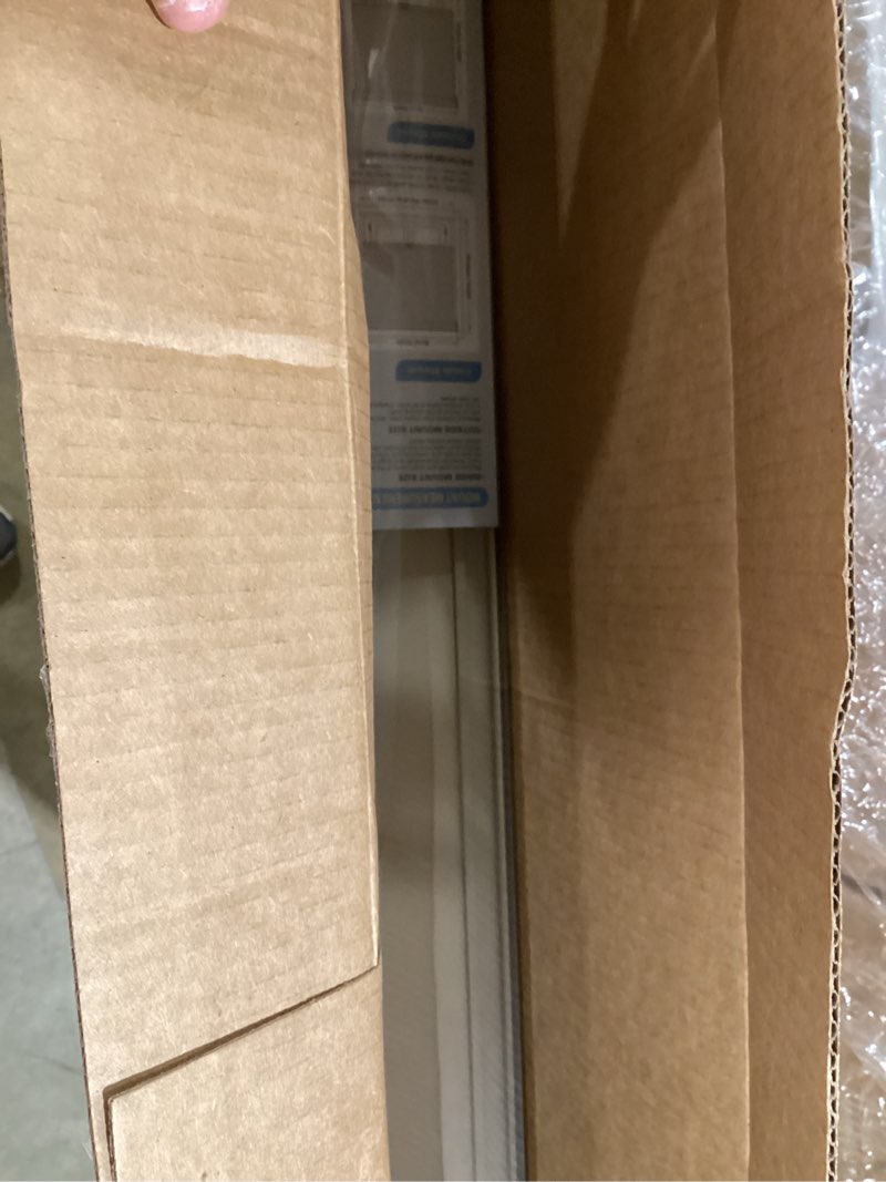 Condition photo showing Good Condition for blackout roller shades, cordless blinds with valance, window shades for home, door blinds, thermal insulated, double-sided linen day and night window shades (34" w x 72" h, khaki) khaki 34"w x 72"h