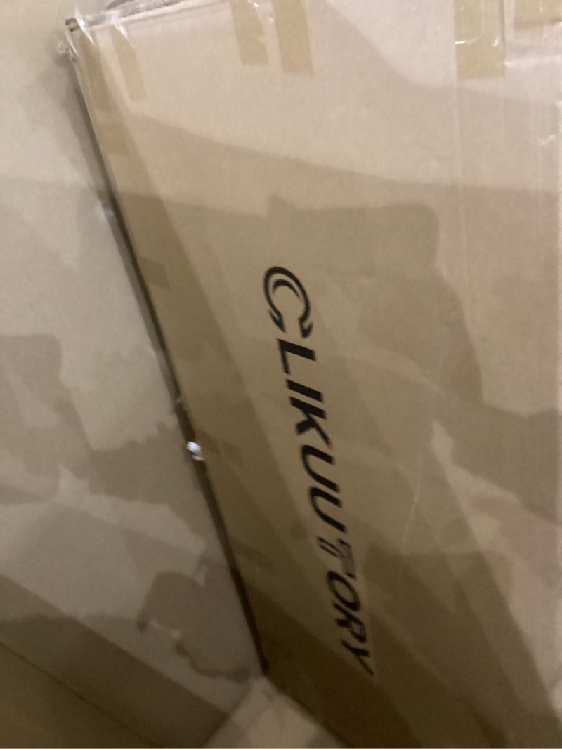 Clikuutory Washer Dryer Countertop, Melamine Countertop with Edge Rails - 27.5" Depth x 54" Width La