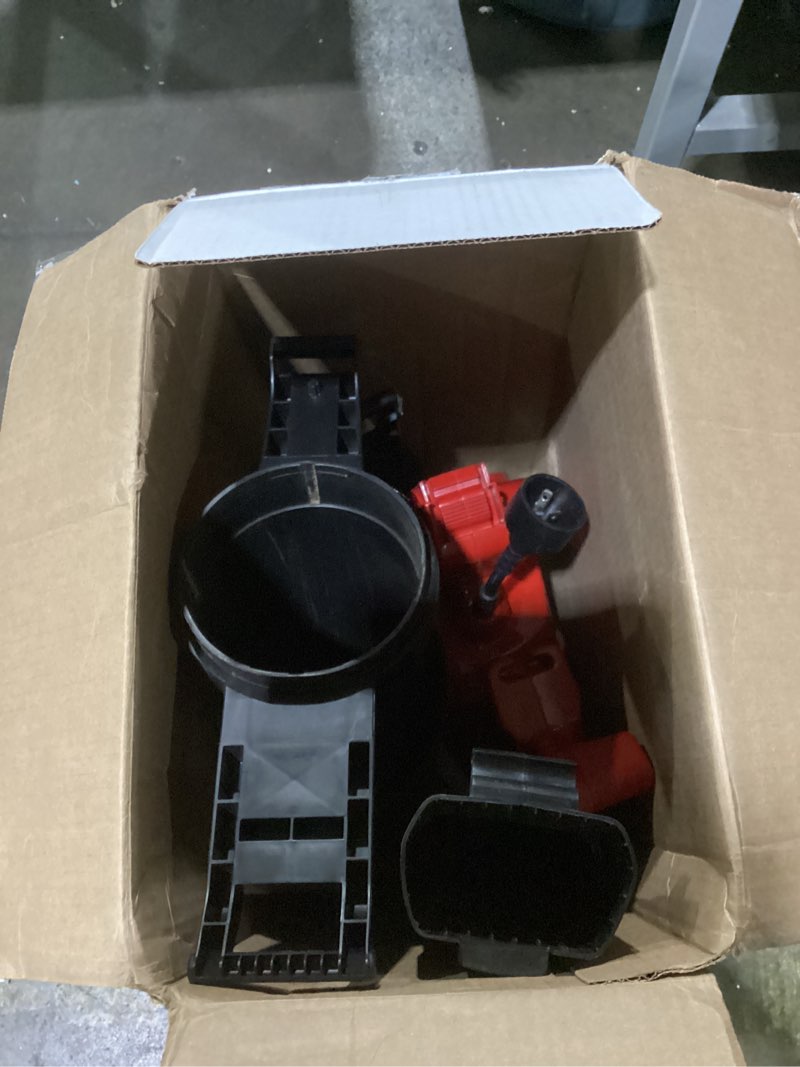 Condition photo showing As Is for not tested toro 51619 ultra electric blower vac, 250 mph, red 250 mph blower/ vac blower vac