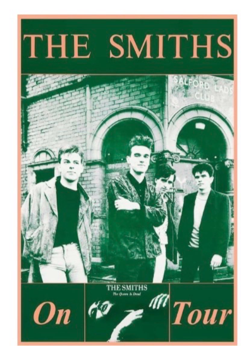 buy art for less officially licensed the smiths 1986 the queen is dead tour art poster - 36 x 24 inc