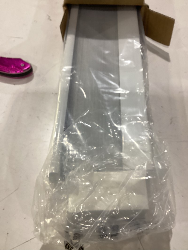 Condition photo showing New/Like New for lazblinds cordless cellular shades for french doors, no drill french door blinds for privacy, blackout light blocking honeycomb shades for sliding doors front door patio, 1 pack, 25" w x 70" h, white white-blackout 25"w x 70"h