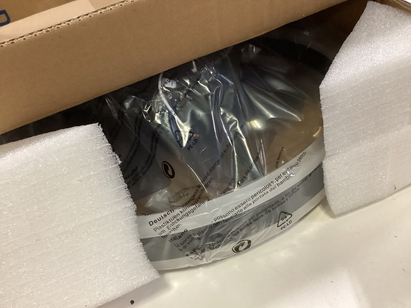 Condition photo showing Good Condition for KDG 15.8" Low Profile LED Ceiling Fans with Light, Reversible Flush Mount with Remote and 6 Winds Speeds Fan Lighting, 3 Colors Dimmable for Bedroom, Living Room, Kids, Dinning Room, Kitchen (Black) Black (15.8in)