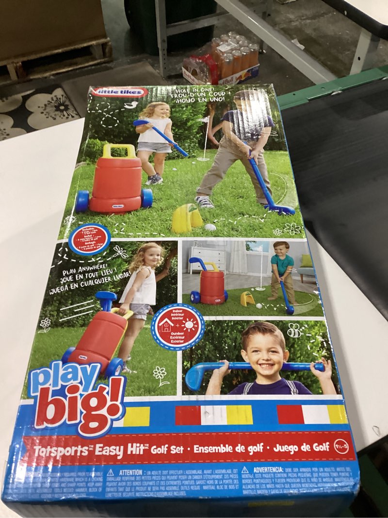 Condition photo showing New/Like New for Little Tikes TotSports Easy Hit Golf Set