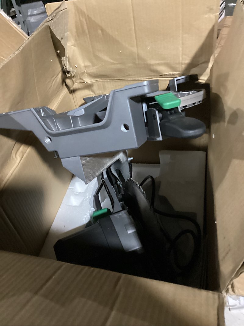 Condition photo showing Good Condition for metabo hpt 10-in single bevel compound miter saw, c10fcg2