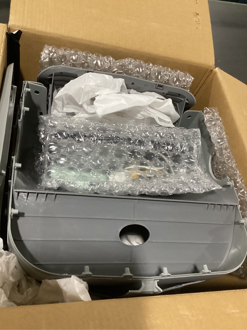 Condition photo showing As Is for UPFAS Automatic Cat Litter Box Self Cleaning - APP Control - Weight Monitoring - Ultra-Quiet, Medium Cats and Kittens Litter Box, Safe Anti-Pinch?Assembly Required?- Grey
