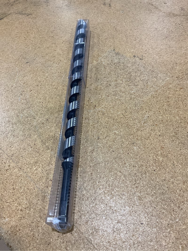 Condition photo showing New/Like New for drill america 7/8" x 18" ship auger drill bit for wood dms73-1050 7/8" 18" ship auger