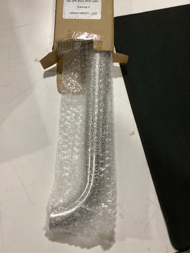 Condition photo showing New/Like New for 24 inch anti slip shower grab bar, munzong stainless steel bathroom grab bar, satin brushed nickel knurled bathroom balance bar,safety hand rail support handicap elderly senior assist bath handle 24 inch satin brushed nickel