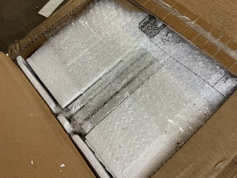 Condition photo showing New/Like New for GOLDENPOLEY 36 in. x 84 in. 5-Lite Frosted