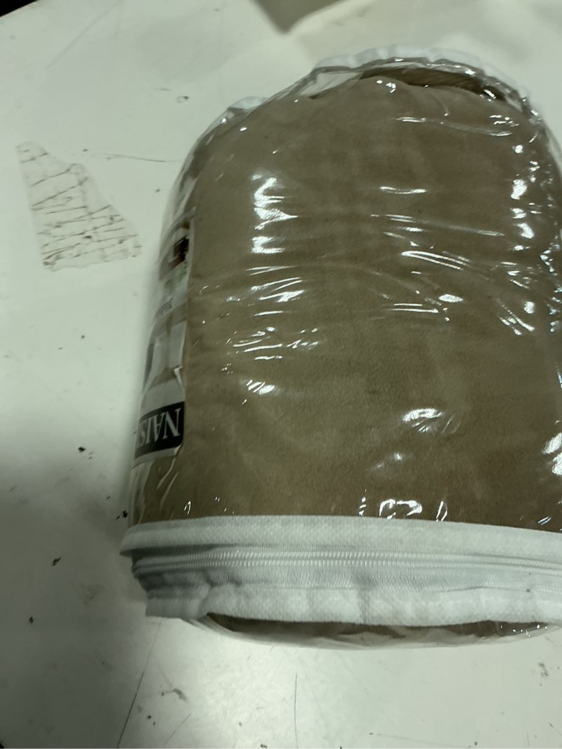 Condition photo showing Good Condition for naisi couch cushion covers 3 pieces velvet stretch sofa seat covers or backrest covers soft individual couch covers for sectional sofa(3 pcs for 3-seat cushion,taupe) taupe 3 pcs for 3-seat cushion