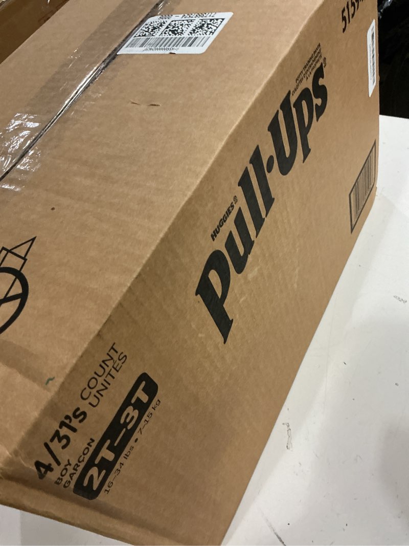 Condition photo showing New/Like New for pull-ups boys' learning design ecomm pack disposable training pants - 2t-3t - 124ct