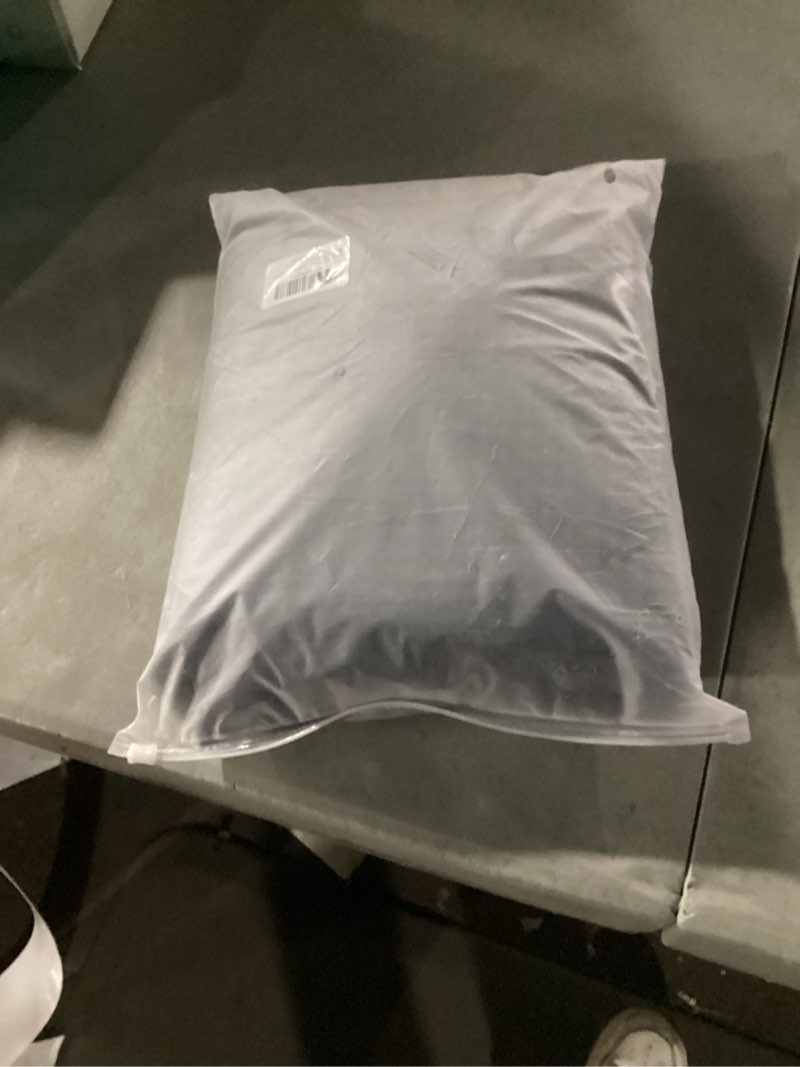 Condition photo showing New/Like New for Navy No Hook Waffle Weave Shower Curtain with snap-in Liner Replacement, 230GSM Waterproof Fabric Hotel Shower Curtain Set for Bathroom, Through Mesh Top Window,71Wx74H 71"W x 74"L (Pack of 1) Navy