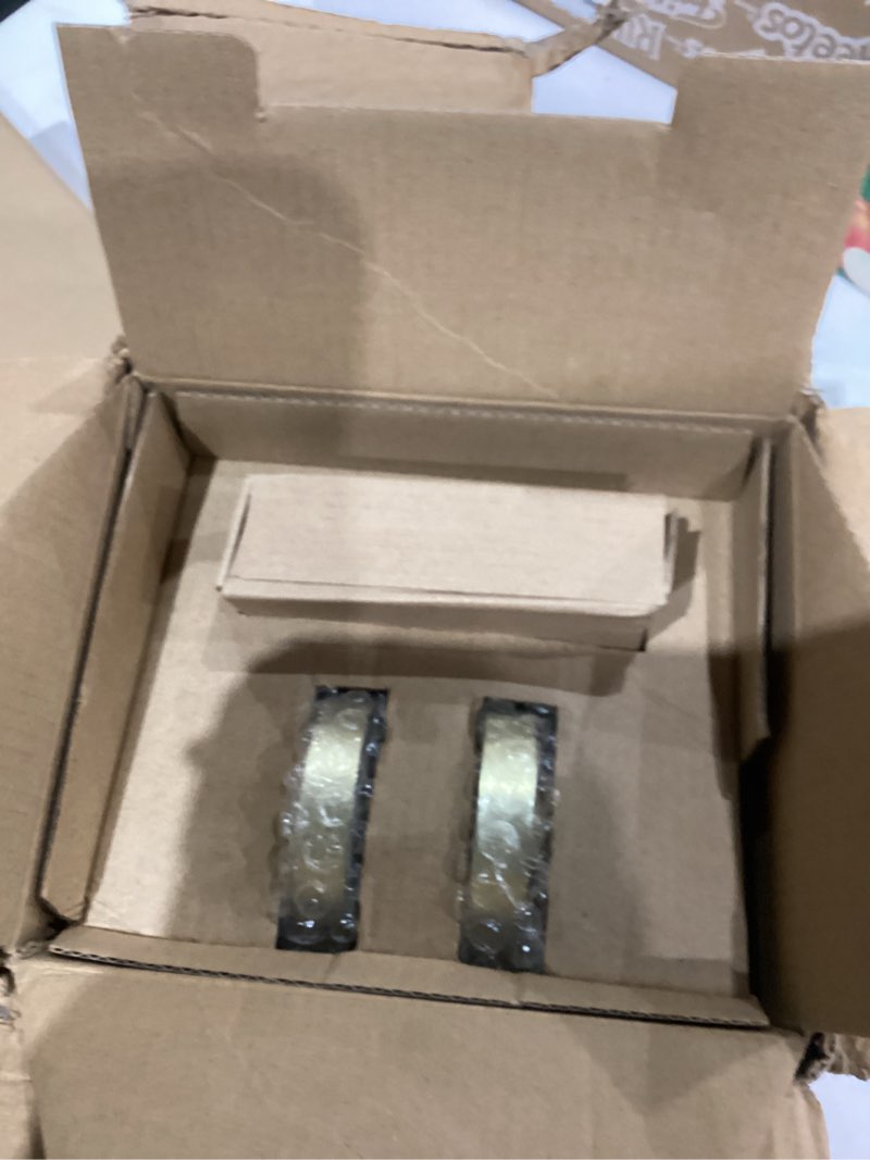 Condition photo showing As Is for Euvovito 3 Pack Brushed Gold Door Handles Interior, Heavy Duty Privacy Door Lever Handles, Streamlined Interior Door Handle Gold, Brass Interiors Doors Handle Levers for Bathroom, Bedroom 3 Privacy Brushed Gold