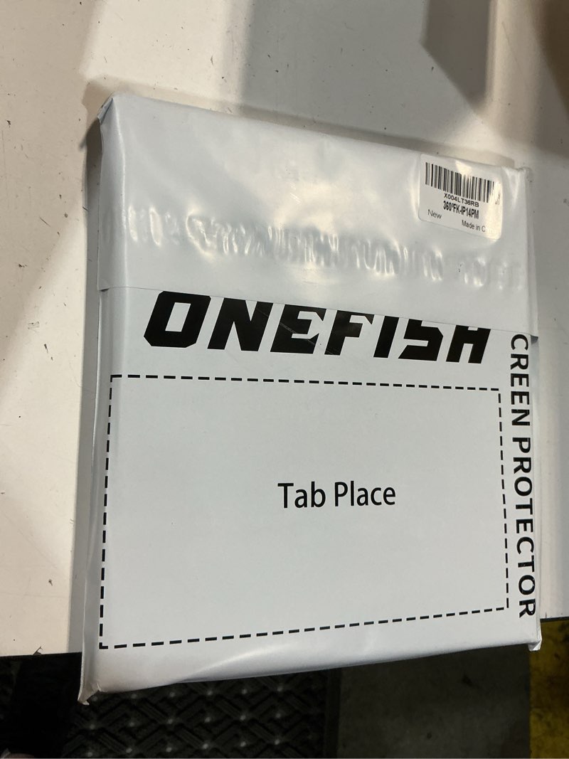 Condition photo showing New/Like New for onefish 2 pack privacy screen protector for iphone 14 pro max - 4-way 360° anti-spy tempered glass, 9h hardness, 3d curved edges, case-friendly & easy installation iphone 14 pro max -6.7''