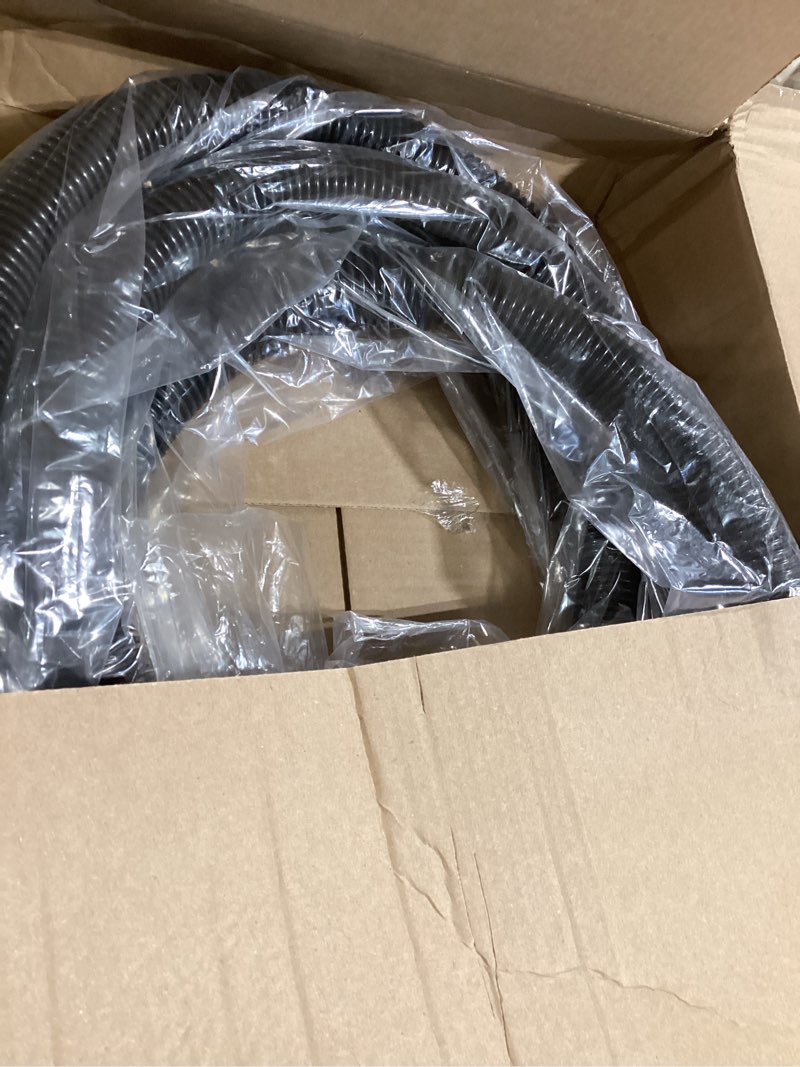 Condition photo showing Good Condition for 1 vacuum hose compatible with shop vac 9062500, 15-feet long flexible hose fits with shop vacuum models - black, (1 pack) - by think crucial