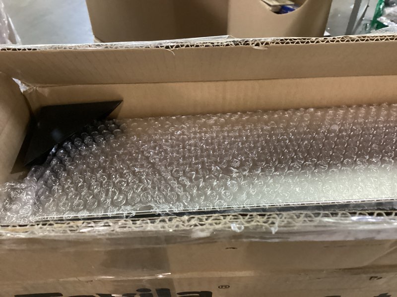 Condition photo showing New/Like New for Tevila Extra Large Stainless Steel Litter Box with Lid, High Sided Enclosed Metal Cat Litter Pan, Dog Proof Front Entry Top Exit, Odor Control Easy Clean Leak Proof, Includes Mat, Scoop & Step, Black