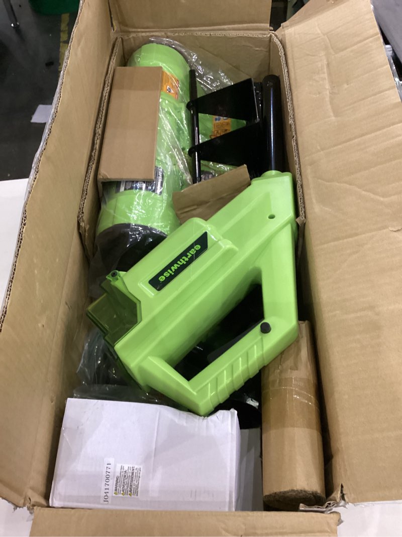 Condition photo showing New/Like New for Earthwise SN74016 40-Volt Cordless Electric Snow Shovel, Brushless Motor, 16-Inch width, 300lbs/Minute (Battery and Charger Included)