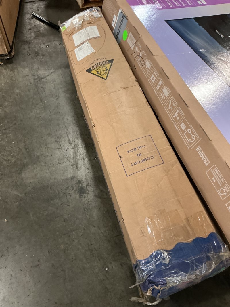 Condition photo showing New/Like New for Queen Mattress, 14 Inch Cooling Gel Hybrid Bed in a Box with Gel Memory Foam, Individually Wrapped Pocket Coils, Back Pain & Pressure Relief, Medium Firm Support,CertiPUR-US Blue Queen 14 Inch