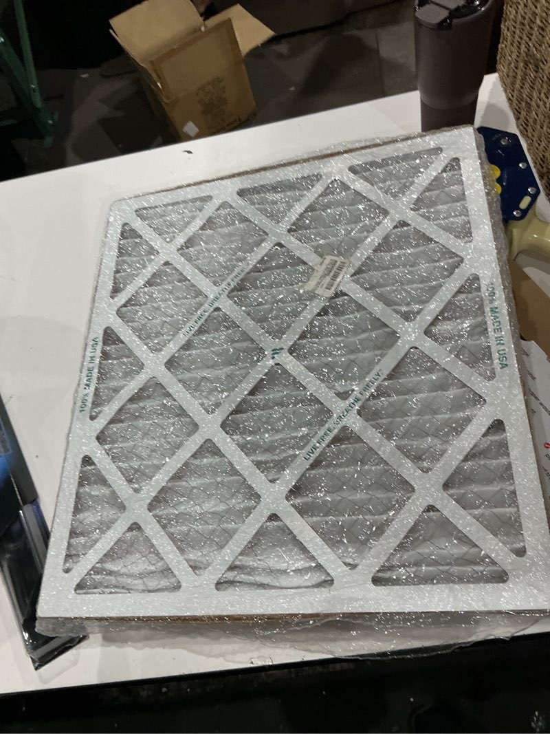 Condition photo showing Good Condition for filterbuy 18x20x1 air filter merv 8 dust & allergy defense (2-pack) | electrostatic pleated hvac ac furnace filters replacement, made in usa (actual size: 17.50 x 19.50 x 0.75)