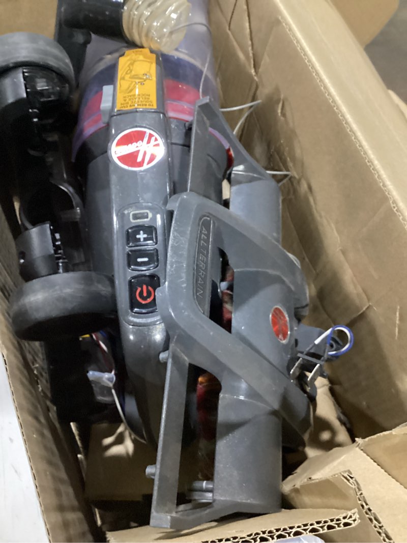 Condition photo showing As Is for hoover onepwr windtunnel emerge cordless stick vacuum cleaner, lightweight stick vac, powerful and quiet cleaning, self standing, no wall mount required, cordless vacuum cleaners for home use gray