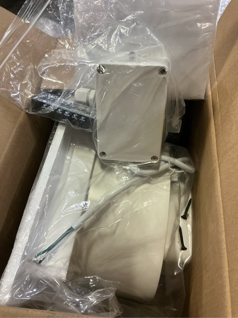 Condition photo showing Good Condition for bathroom exhaust fan with light,bathroom fan with 6000k square led combo,110v 141 cfm,0.7 sones low noise ventilation fan for home/bath/office/hotel 6000k led
