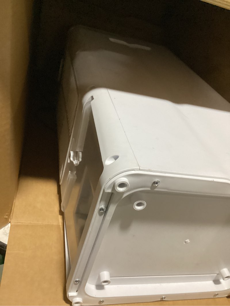 Condition photo showing As Is for portable air conditioners, swamp cooler portable ac unit for room, windowless cooling fan that blow cold air w/remote 5l tank 12 speeds 9h timer, evaporative air cooler for bedroom garage (white)