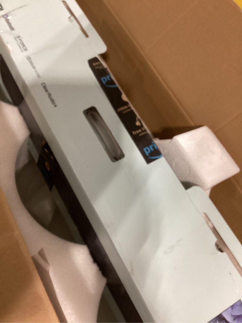 Condition photo showing As Is for Sony S100F 2.0ch Soundbar with Bass Reflex Speaker, Integrated Tweeter and Bluetooth, (HTS100F), easy setup, compact, home office use with clear sound black