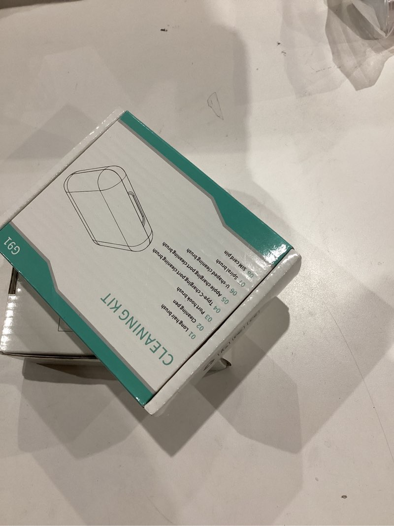 Condition photo showing New/Like New for Cleaner Kit for AirPod, Multi-Tool iPhone Cleaning Kit, Cell Phone Cleaning Repair & Recovery iPhone and iPad (Type C) Charging Port, Lightning Cables, and Connectors Square Black