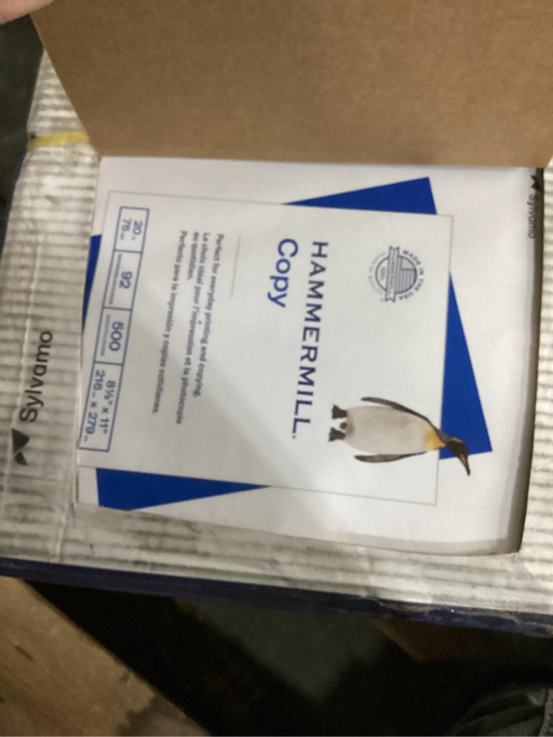 Condition photo showing Good Condition for Hammermill Printer Paper, 20 lb Copy Paper, 8.5 x 11 - 10 Ream (5,000 Sheets) - 92 Bright, Made in the USA