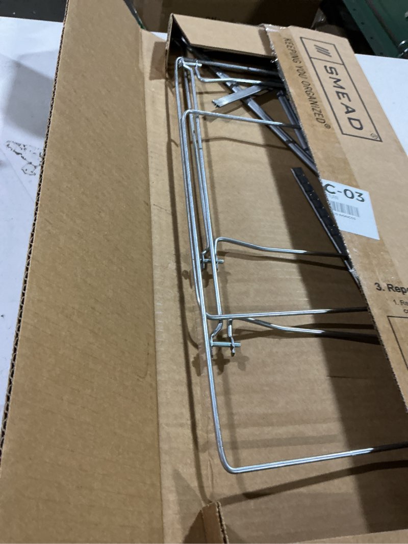 Condition photo showing Good Condition for smead 64873 hanging folder frame  legal size  23-27  long  steel  2/pack