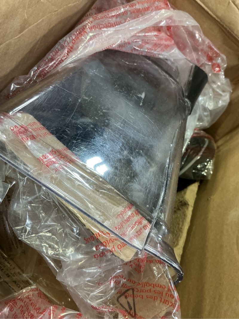 Condition photo showing As Is for Ninja Kitchen System | 8-Cup Food Processor Bowl & 72 oz. Blender All-in-One | With (2) 16 oz. To-Go Cups | For Smoothies, Ice Crushing, Dough & More | 1500 Watt | Black | BL770 Pitcher + Bowl + (2) 16-oz. Cups