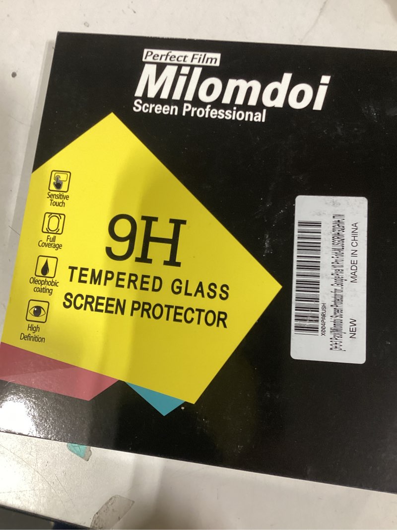 Condition photo showing New/Like New for Milomdoi 9 in 1 Screen Protector for Google Pixel 10 Pro Fold, 3 Inside Flexible Film + 3 Front Tempered Glass + 3 Camera Lens Protector Accessories with Installation Frame, No bubbles Pixel 10 Pro Fold 8 inch
