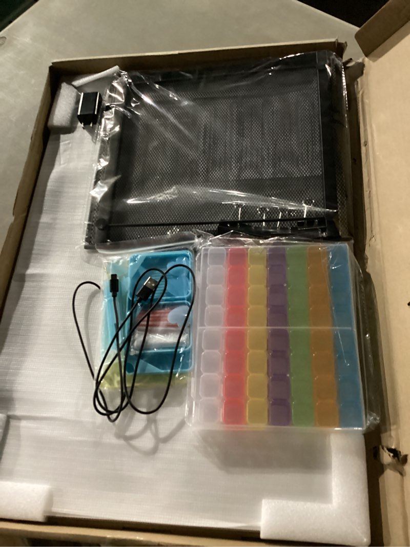 Condition photo showing New/Like New for ARTDOT A2 LED Light Pad for Diamond Painting USB Powered Light Board Kit, Adjustable Brightness with 12 Angles Stand and Clips A2 Light Pad Kits