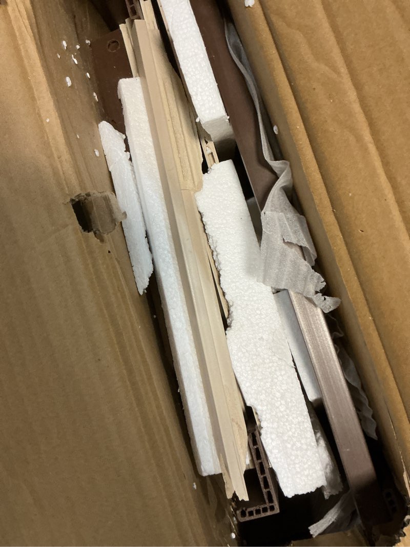 Condition photo showing As Is for New Age Pet ECOFLEX Albany Outdoor Cat House, Weather?Resistant, Dual Door Flaps, 21" W x 20" H Standard