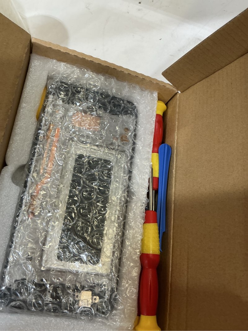 Condition photo showing New/Like New for s8 plus lcd display screen replacement for samsung galaxy s8 plus touch digitizer screen assembly with frame s8+ 6.2" g955u g955fd black(fingerprint recognition is not supported)