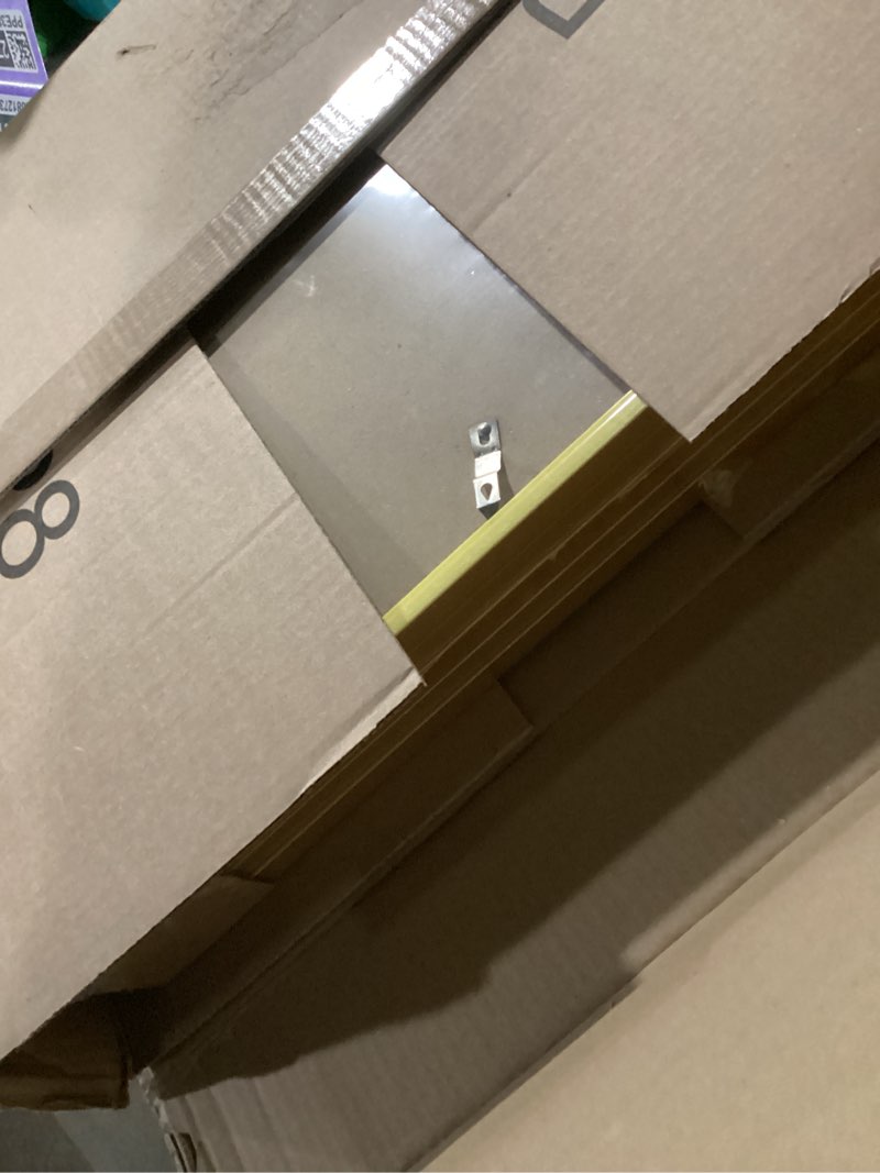 Condition photo showing Good Condition for 16x20 inch Picture Frame, 16x20 Photo Frames with 11x14 Removable Mat - High Definition Plexiglass - Vertical and Horizontal Display - Wall Hanging Frame - Gold, 5 Pack 16x20, 5P Gold