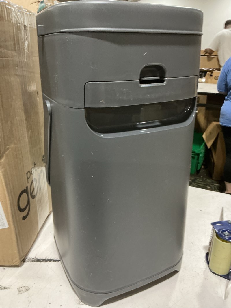 Condition photo showing Good Condition for pet genie pail | dog waste disposal system for outdoor and indoor odor control | dog poop trash can | includes 1 square refill bag that lasts up to 2 months
