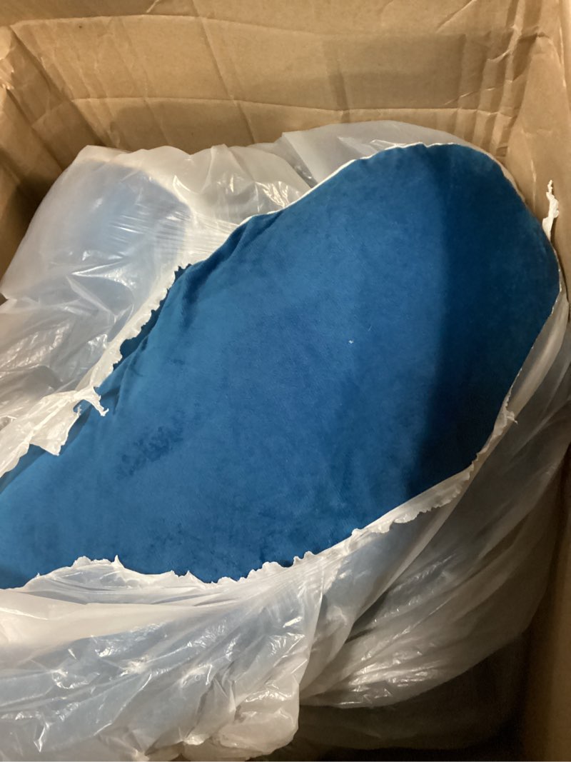 Condition photo showing New/Like New for elover pregnancy must haves pregnancy pillow for sleeping u shaped full body maternity pillow with removable cooling cover for pregnant women(57 in,jersey royal blue)