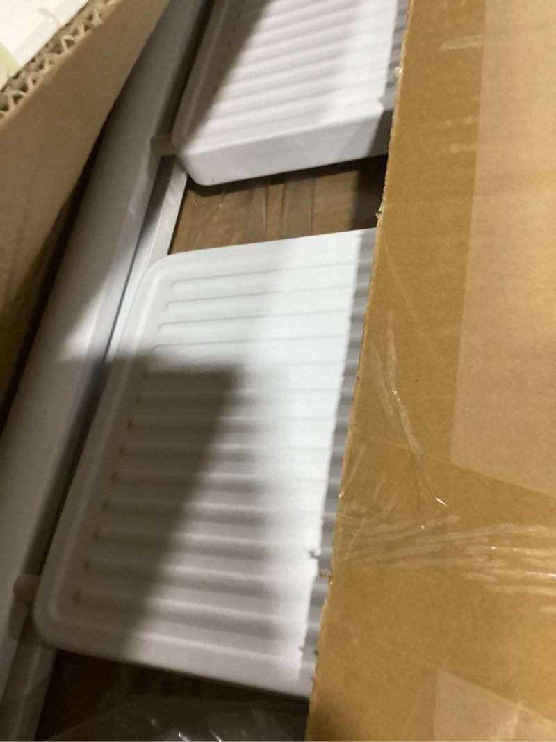 Condition photo showing Good Condition for (similar to stock photo )step ladder 4 step folding, sturdy 330 lbs small step stool for adults, closet step stool ladder with anti-slip wide pedals, portable folding ladder for home kitchen office 4 step ladder black