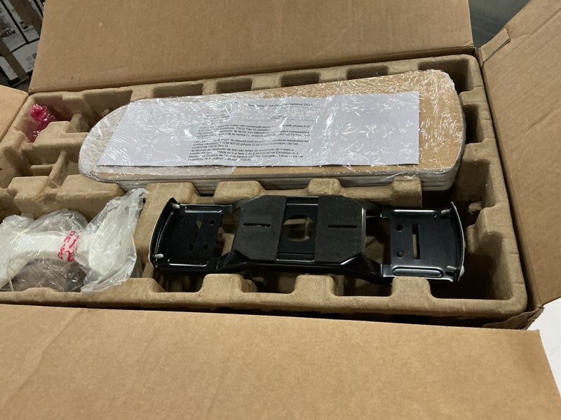 Condition photo showing As Is for Harbor Breeze Centreville 42-in White Indoor Flush Mount Ceiling Fan with Light Kit - Product Is Brand New - Retail Packaging Maybe Opened Or Damaged