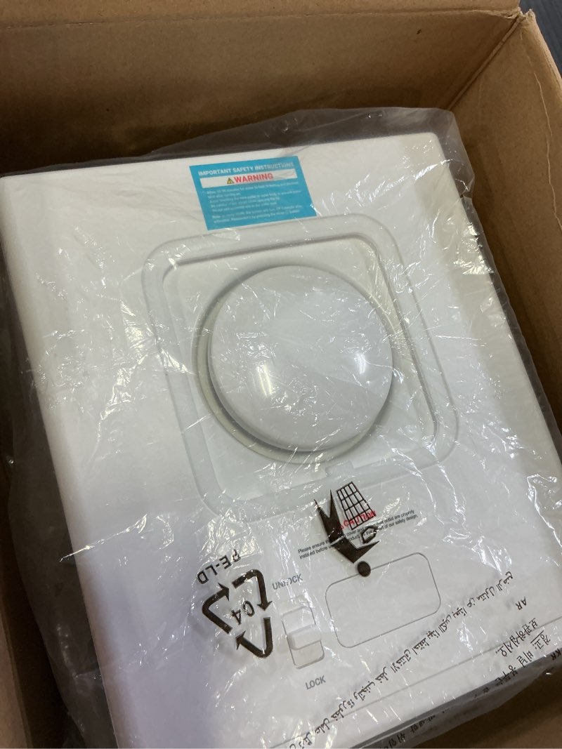 Condition photo showing Good Condition for Stainless Steel Humidifier, 3L Warm Mist Humidifier, Easy Clean with Warm Steam Humidifier, Healthy Air Mist Humidifiers for Bedroom Living Room, with Sleep Mode and Auto-off Setting 3LWhite