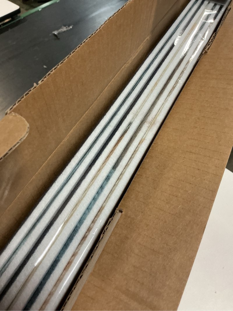 Condition photo showing New/Like New for 6 pack sound absorbing panels 72x48 inch decorative acoustic panels acoustic wall panels for home office studio quick and easy setup 72×48 inches fiberfield